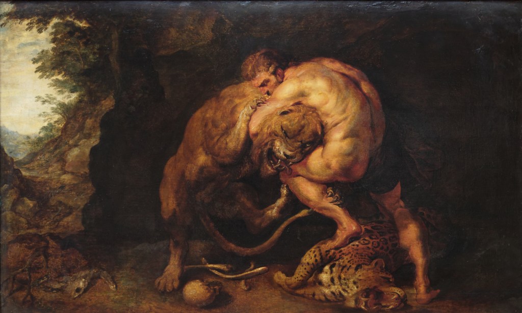 Was Herakles This Anxious Before He Fought The Lion?